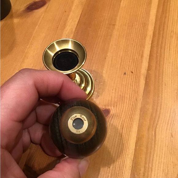 VINTAGE WOOD KALEIDOSCOPE ON STAND NICHOLAS II VAN CORT INSTRUMENTS 1991… - Picture 9 of 11